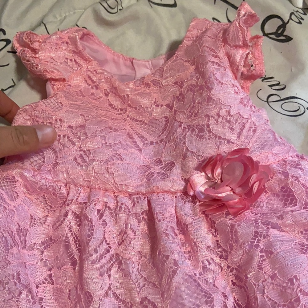 Pink dress 3-6 months
